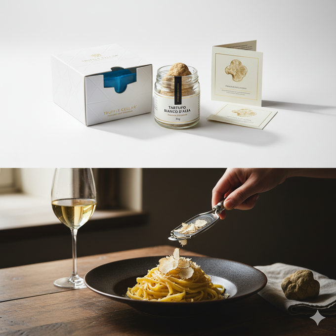 Alba White Truffles – Gourmet Selection 20 g