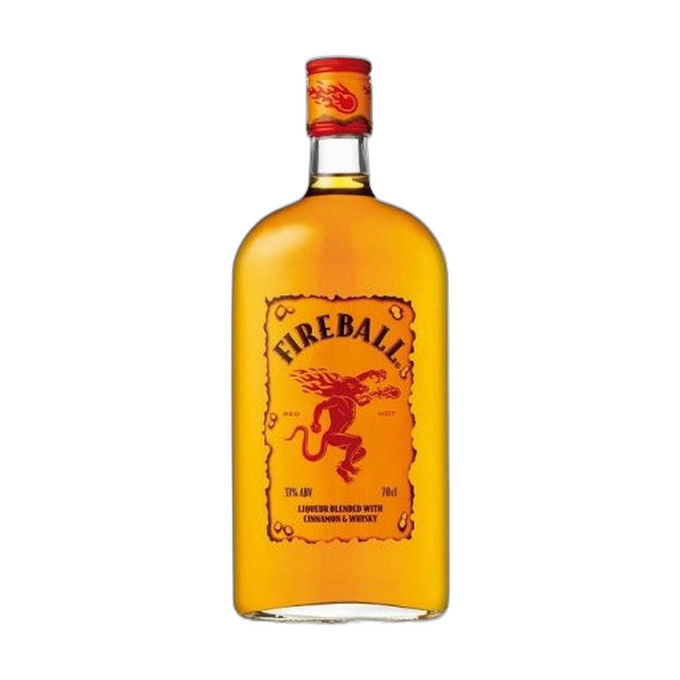 Fireball Liqueur Blended with Cinammon & Whisky
