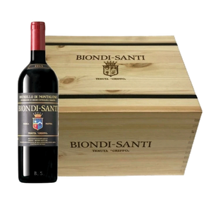Biondi Santi Cassa Verticale 6 Brunello di Montalcino Il Greppo 2006-2007-2008